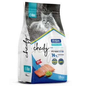 Chedy Fish Sterilized Adult Cat 1.5 kg